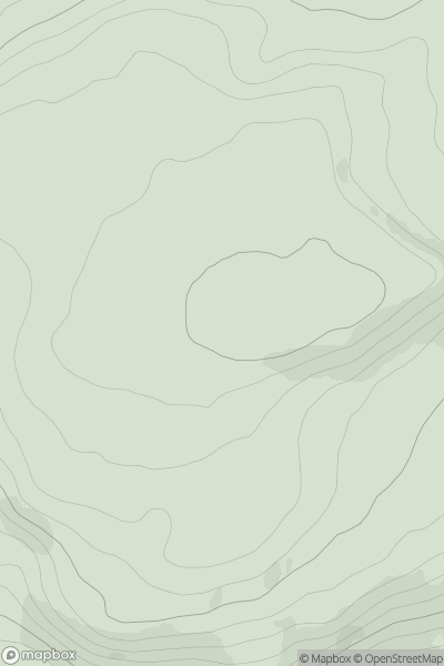 Thumbnail image for Gallow Hill [Loch Vaich to Moray Firth] [NH602497] showing contour plot for surrounding peak